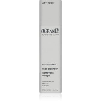 Attitude Oceanly Face Cleanser gel de curățare solid cu peptide