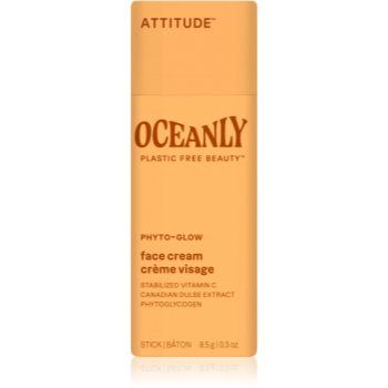 Attitude Oceanly Face Cream cremă solidă cu efect de iluminare cu vitamina C