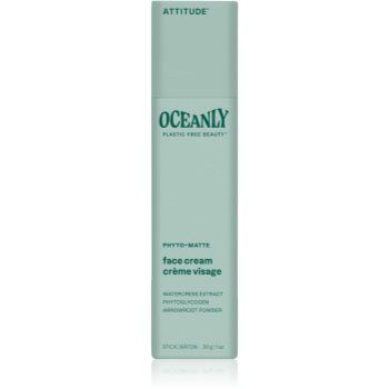 Attitude Oceanly Face Cream cremă solidă cu efect de matifiere pentru ten mixt ieftin