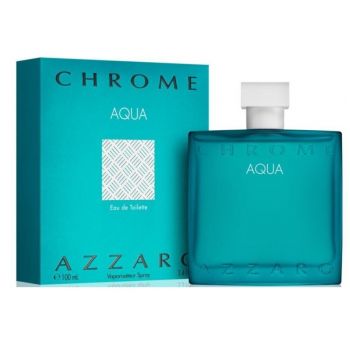 Azzaro Chrome Aqua, Apa de Toaleta, Barbati (Gramaj: 100 ml)