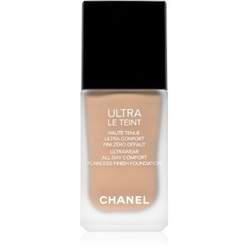 Chanel Ultra Le Teint Flawless Finish Foundation machiaj matifiant de lungă durată pentru uniformizarea nuantei tenului