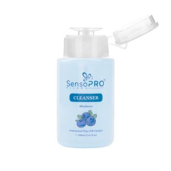 Cleanser unghii SensoPRO Milano Blueberry Degresant - Cleaner, 160 ml