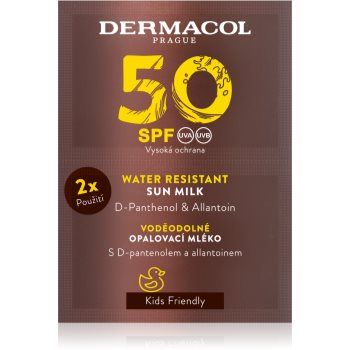 Dermacol Sun Water Resistant lapte de corp pentru soare rezistent la apa SPF 50 de firma originala