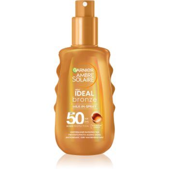 Garnier Ambre Solaire Ideal Bronze lotiune protectoare pentru plaja pentru corp ieftina