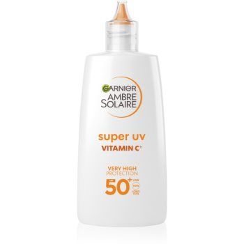 Garnier Ambre Solaire Super UV fluid protector pentru combaterea petelor negre. cu vitamina C