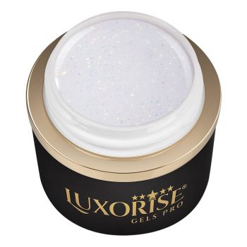 Gel UV Constructie Unghii RevoFlex LUXORISE 15ml, Angelic Glimmer la reducere