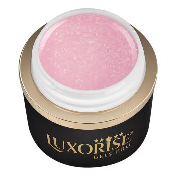 Gel UV Constructie Unghii RevoFlex LUXORISE 15ml, Rose Radiance la reducere