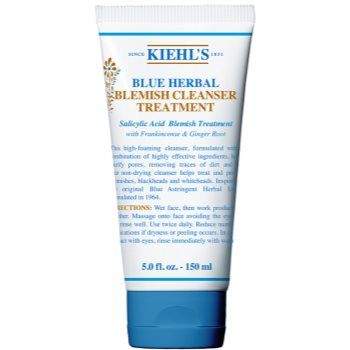Kiehl's Blue Herbal Gel Cleanser gel de curățare pentru pielea problematica