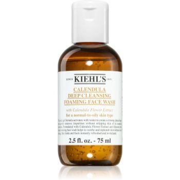 Kiehl's Calendula Deep Cleansing Foaming Face Wash gel pentru fata pentru curatare profunda