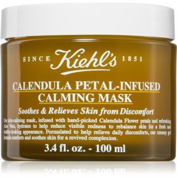 Kiehl's Calendula Petal Calming Mask masca faciala hidratanta pentru toate tipurile de ten de firma originala