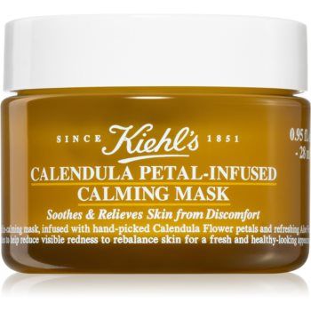 Kiehl's Calendula Petal Calming Mask masca faciala hidratanta pentru toate tipurile de ten ieftina