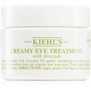 Kiehl's Avocado Creamy Eye Treatment crema intensiv hidratanta pentru zona ochilor cu avocado