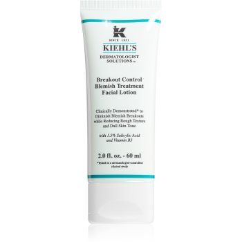 Kiehl's Dermatologist Solutions Breakout Control Blemish Treatment Facial Lotion ingrijire preventiva impotriva acneei