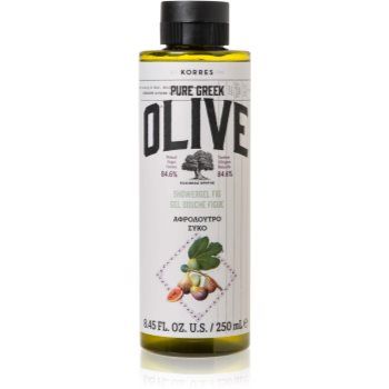Korres Pure Greek Olive & Fig gel de dus hidratant