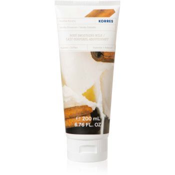 Korres Vanilla & Cinnamon lotiune de corp hranitoare cu ulei de migdale