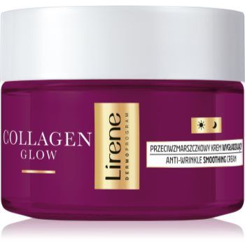 Lirene Collagen Glow 50+ Smoothing crema pentru a consolida conturul feței