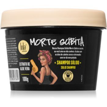 Lola Cosmetics Morte Súbita Shampoo Sólido sampon pentru curatare cu efect exfoliant