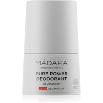 MÁDARA Pure Power deodorant roll-on fara continut de aluminiu