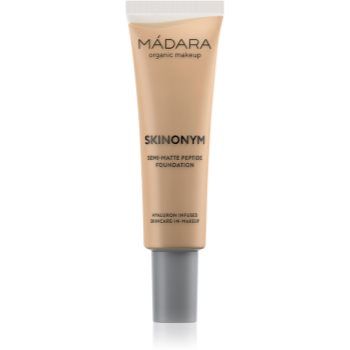 MÁDARA Skinonym Semi-Matte Peptide machiaj persistent cu peptide