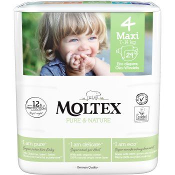 Moltex Pure & Nature Maxi Size 4 scutece ECO de unică folosință
