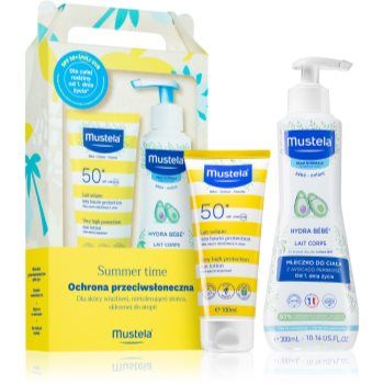 Mustela Bébé Summer Time Set set cadou(pentru nou-nascuti si copii)