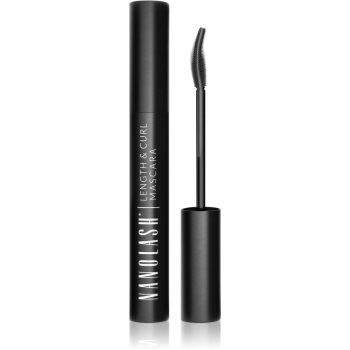 Nanolash Length & Curl mascara pentru extensie, rotunjire si volum