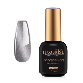 Oja Semipermanenta LUXORISE MAGNETICA - Silk, Satin Silver 10ml