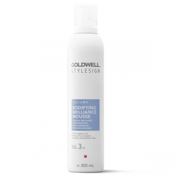 Spuma de par pentru volum si stralucire Goldwell StyleSign Bodifying Brilliance Mousse 300 ml