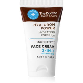 The Doctor Hyaluron Power Hydrating Formula Crema de față cu acid hialuronic 3 in 1 ieftina