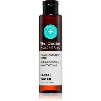 The Doctor Niacinamide + Zinc Sebum Control & Smooth Tone tonic pentru curățare, cu efect de matifiere ieftina