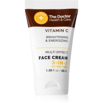 The Doctor Vitamin C Brightening & Energizing cremă de față, pentru hidratare și iluminare