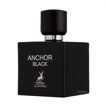 Apa de Parfum Anchor Black, Maison Alhambra, Barbati - 100ml