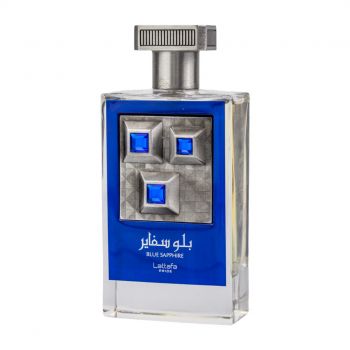 Apa de Parfum Blue Sapphire, Lattafa, Unisex - 100ml de firma original