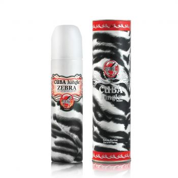 Apa de Parfum Cuba Zebra, PC Design, Femei - 100ml