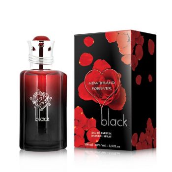 Apa de Parfum Forever Black, New Brand, Femei - 100ml ieftin