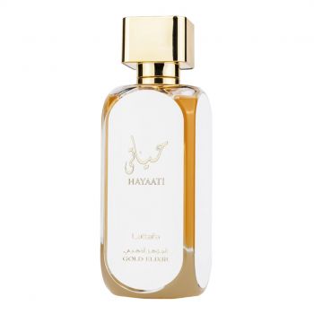 Apa de Parfum Hayaati Gold Elixir, Lattafa, Femei - 100ml