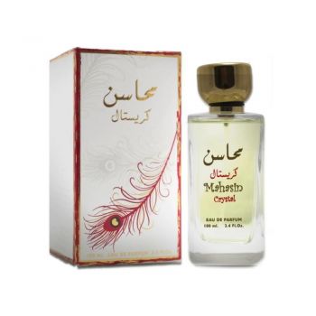 Apa de Parfum Mahasin Crystal, Ard Al Zaafaran, Femei - 100ml