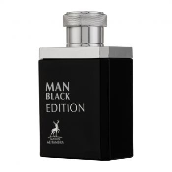 Apa de Parfum Man Black Edition, Maison Alhambra, Barbati - 100ml ieftin