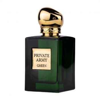 Apa de Parfum Private Army Green, Wadi Al Khaleej, Unisex - 100ml ieftin