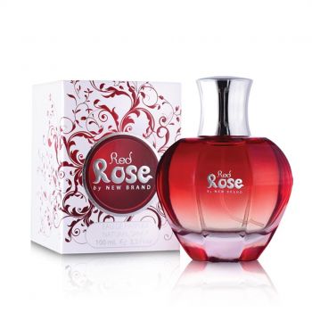 Apa de Parfum Red Rose, New Brand, Femei - 100ml de firma original