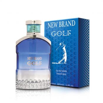Apa de Toaleta Golf Blue, New Brand, Barbati - 100ml de firma original