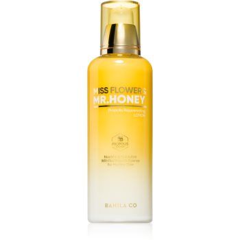 Banila Co. Miss Flower & Mr. Honey Propolis Rejuvenating lapte hidratant, cu efect de iluminare pentru intinerirea pielii