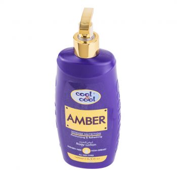 Lotiune de Corp Amber, Cool & Cool, Toate Tipurile de Piele - 500ml