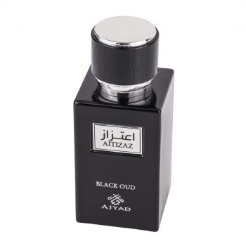 Apa de Parfum Aitizaz Black Oud, Ajyad, Barbati - 100ml de firma original