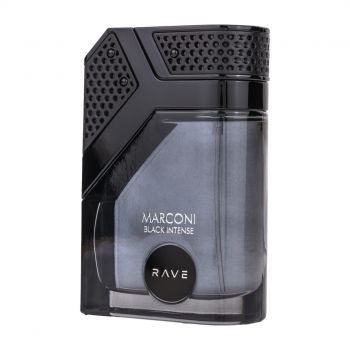 Apa de Parfum Marconi Black Intense, Rave, Barbati - 100ml
