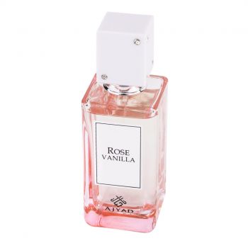 Apa de Parfum Rose Vanilla, Ajyad, Femei - 100ml