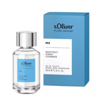 Apa de Toaleta pentru Barbati - s.Oliver Pure Sense Men, EDT Men, 30 ml ieftina