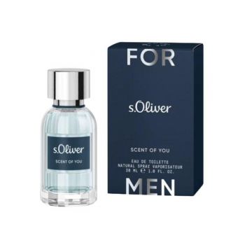 Apa de Toaleta pentru Barbati - s.Oliver Scent of You, EDT Men, 30 ml