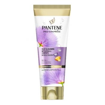 Balsam Hranitor pentru Par Uscat si Aspru - Pantene Pro-V Miracles Silky&Glowing Conditioner, 200 ml ieftin