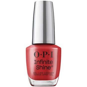 Lac de Unghii cu Efect de Gel - OPI Infinite Shine Big Apple Red™, 15 ml de firma originala